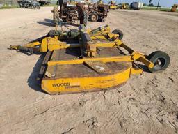 WOODS 3168 Rotary Mower Model No 31680 Serial No 882217