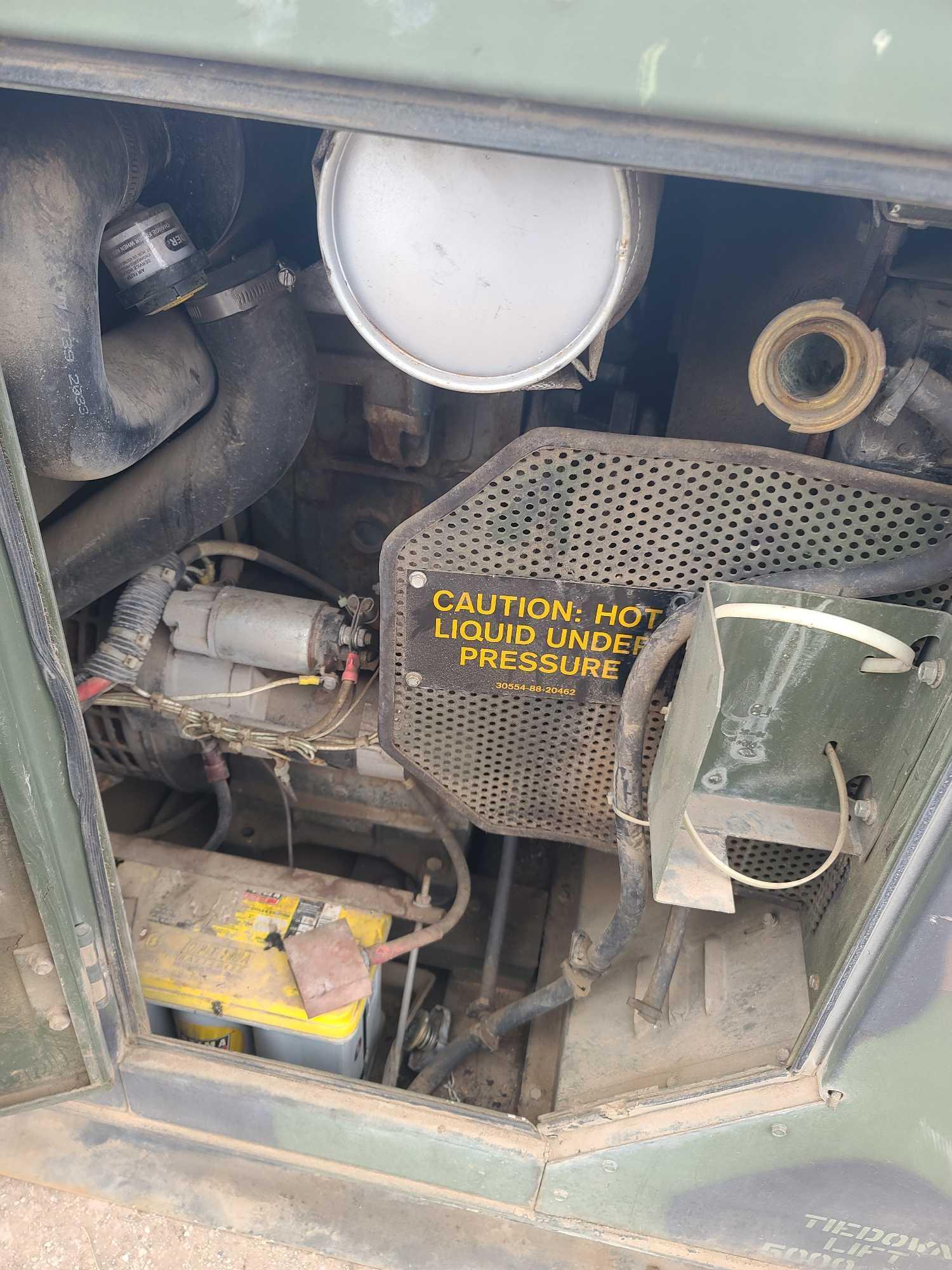 MEP802A 5KW 60 HZ Military Diesel Generator (Serial No. FZ 12937) HRS 19682