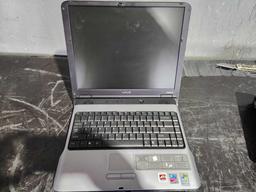 (1) Toshiba Satellite Laptop 135-84527, (1) Compaq Presario F700, (1) Sony Vaio Laptop, (1) HP Probo