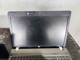 (1) Dell Laptop, (3) HP Probook Laptops