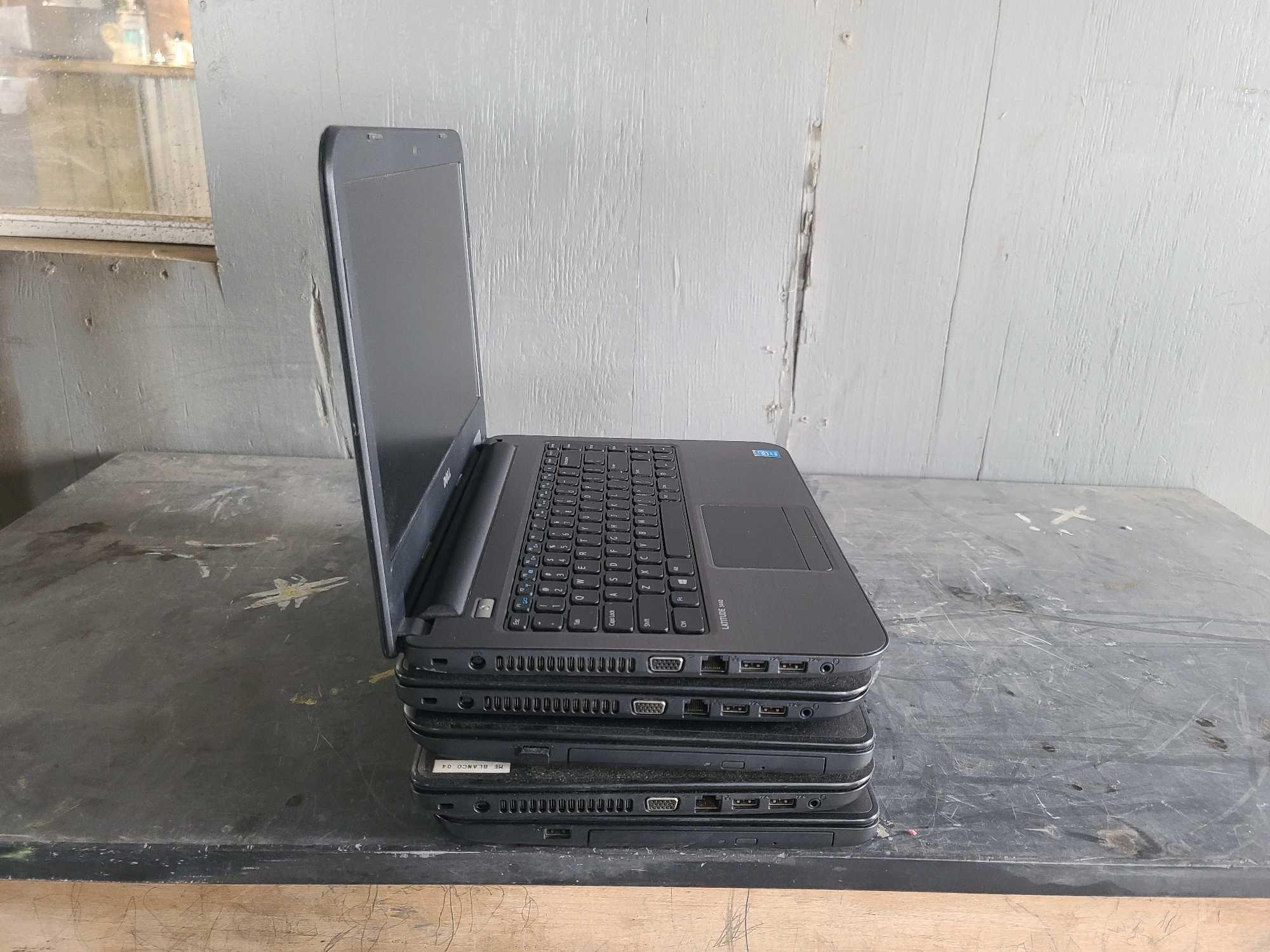 (5) Dell Latitude 3440 Laptops