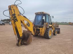 JCB 214 Wheeled Tractor Backhoe/Loader, Srl# SLP214TCXE0484764