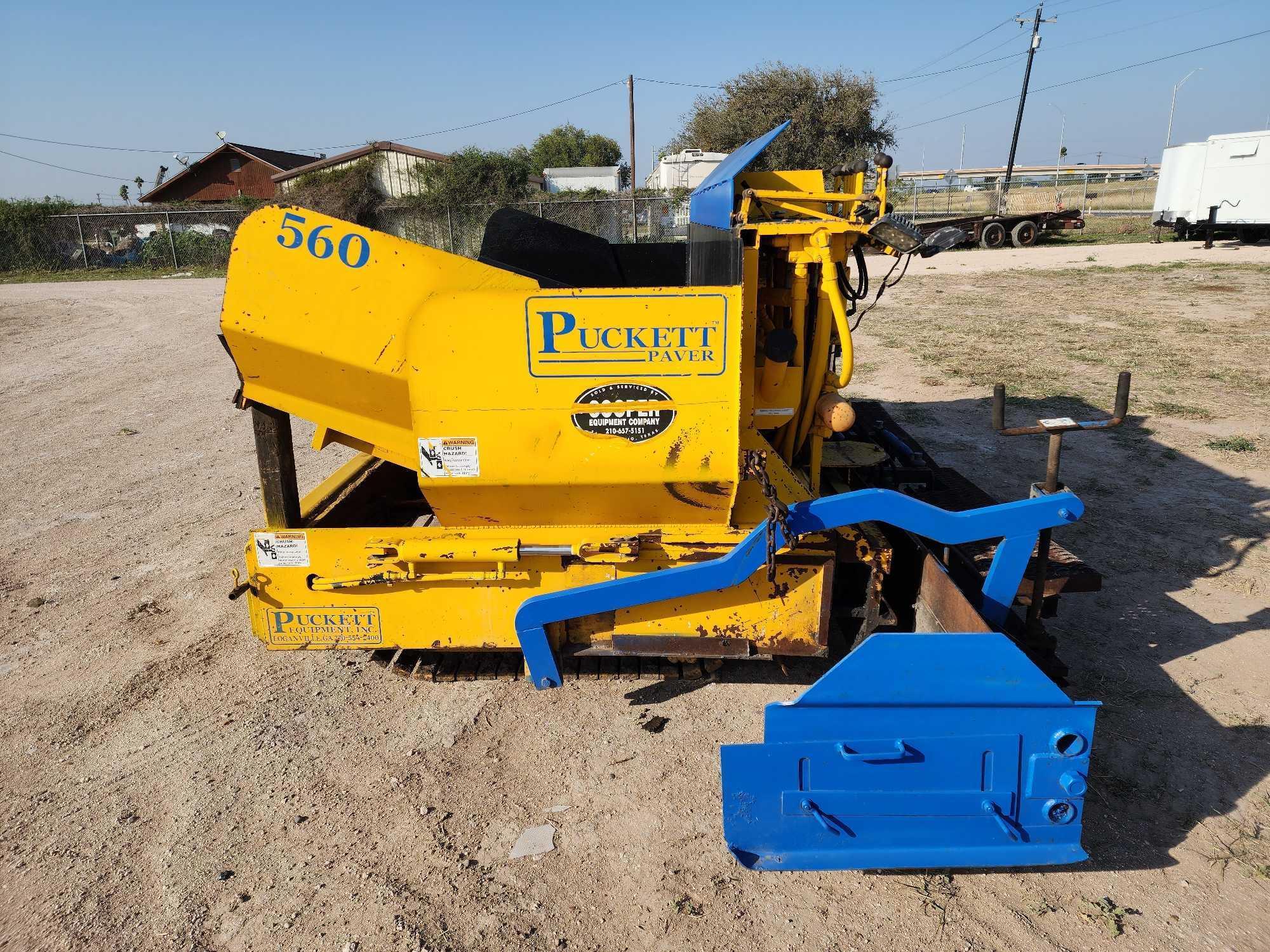 Puckett 560 Paver