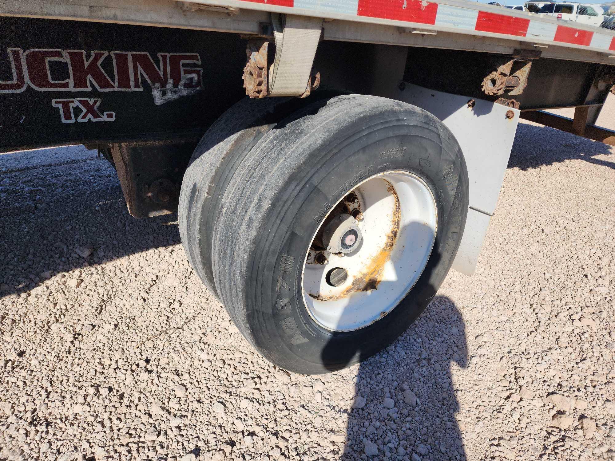 2012 50 Ft Flatbed Utility Trailer, Pickup Truck Flatbed