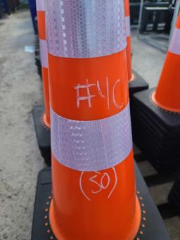 Unused 2022 (50) Safety Highway Cones