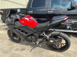 2016 Kawasaki EX300-A Motorcycle, VIN # JKAEX8A12GDA27756