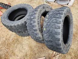 (4) Tires 35x12.50 R20 LT