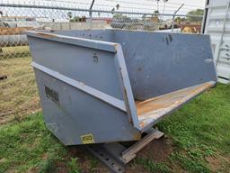 Wright 30055 3 Cubic Yard Self-Dumping Hopper