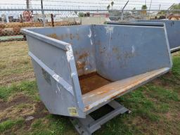 Wright 30055 3 Cubic Yard Self-Dumping Hopper