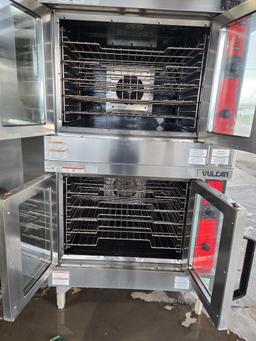 Vulcan VC4ED Double Stacked Commercial Convection Oven