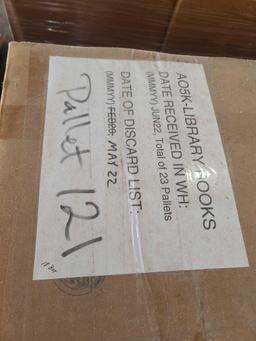 (2 Pallets) of Library Books