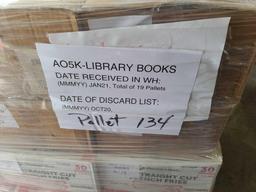 (2 Pallets) of Library Books