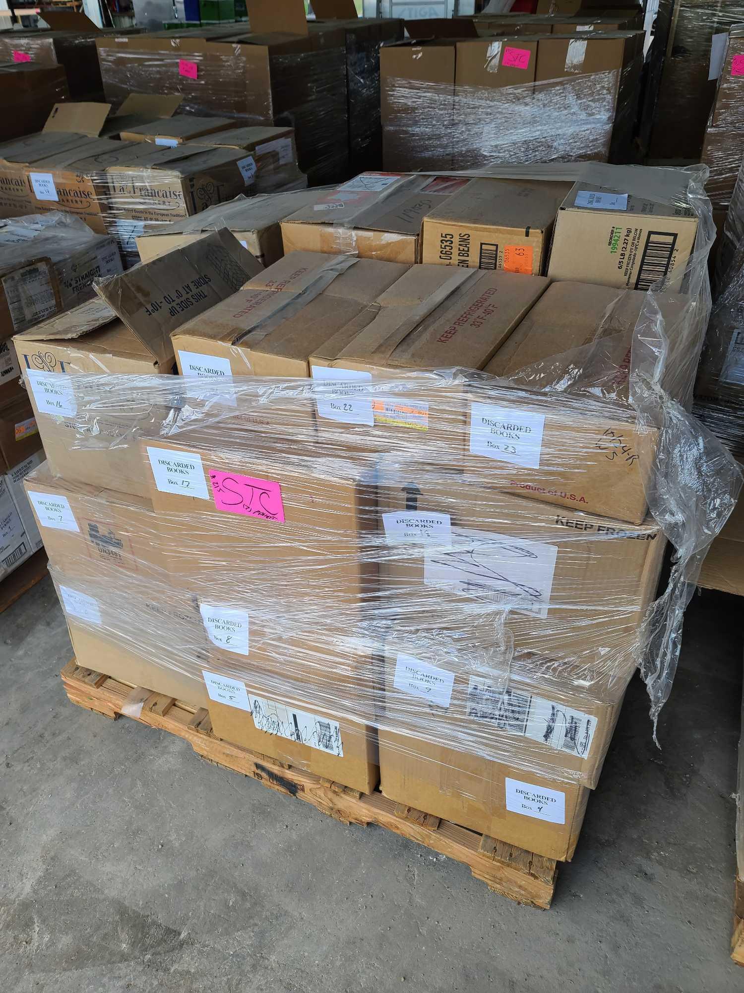 (2 Pallets) of Library Books