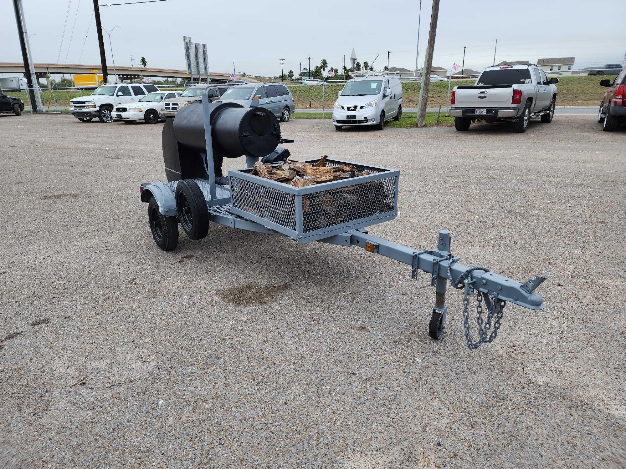 1/4 Steel BBQ Pit Smoker Made to Look Like a Pistol