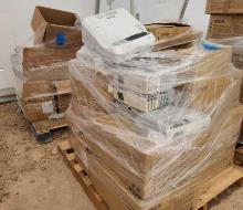 2 Pallets containing