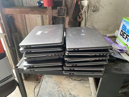 (12) HP Laptops