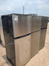 (1) S/S Frigidaire RV Refrigerator, (2) S/S Everchill RV Refrigerators