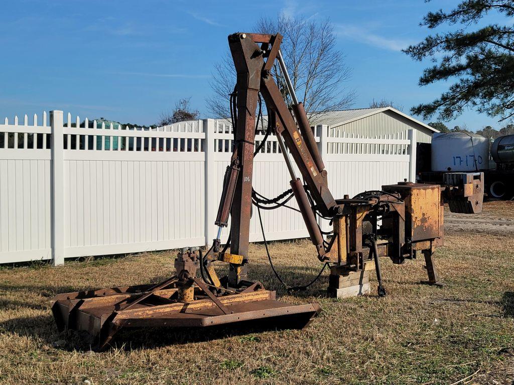 ROANOKE GREGORY 19’ LONG REACH SIDE CUTTER, 1000 PTO