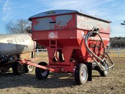 E-Z TRAIL SEED TENDER, HYD AUGER, HONDA 11HP ENG