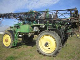 JD 4710 SPRAYER, 90' BOOMS, APPX 13,000HRS; SN:NO4710X004262