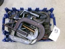 BOX OF C CLAMPS