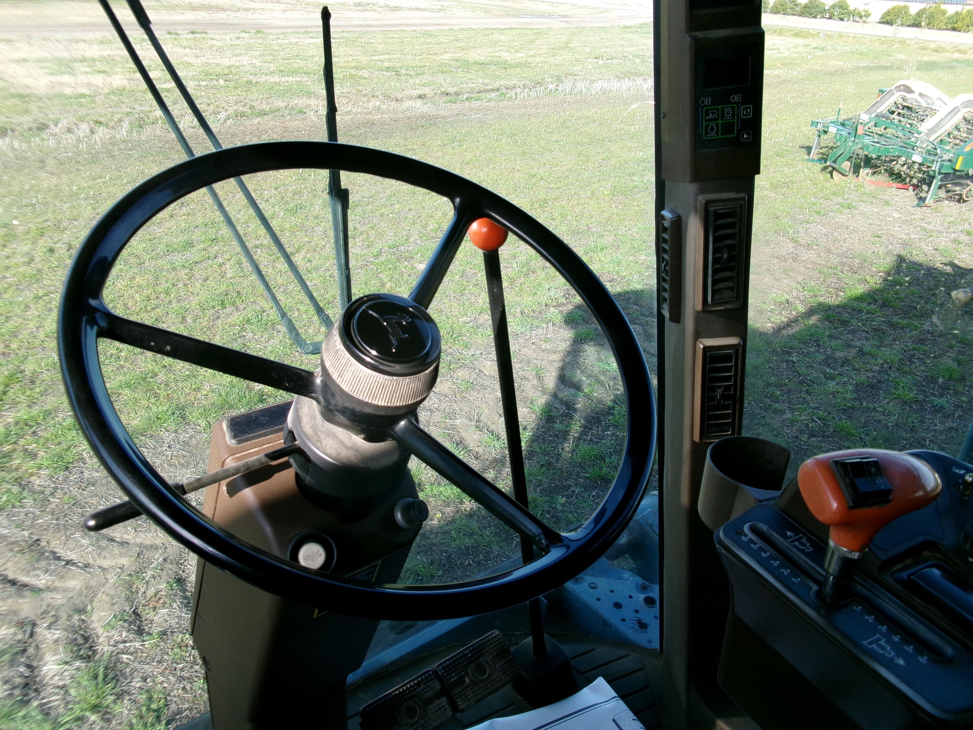 AMADAS 9900 6 ROW PEANUT COMBINE, CAB, JD ENG, MUD HOG, SELLS WITH 6525 HEADER AND CART, 4116 ENG HR