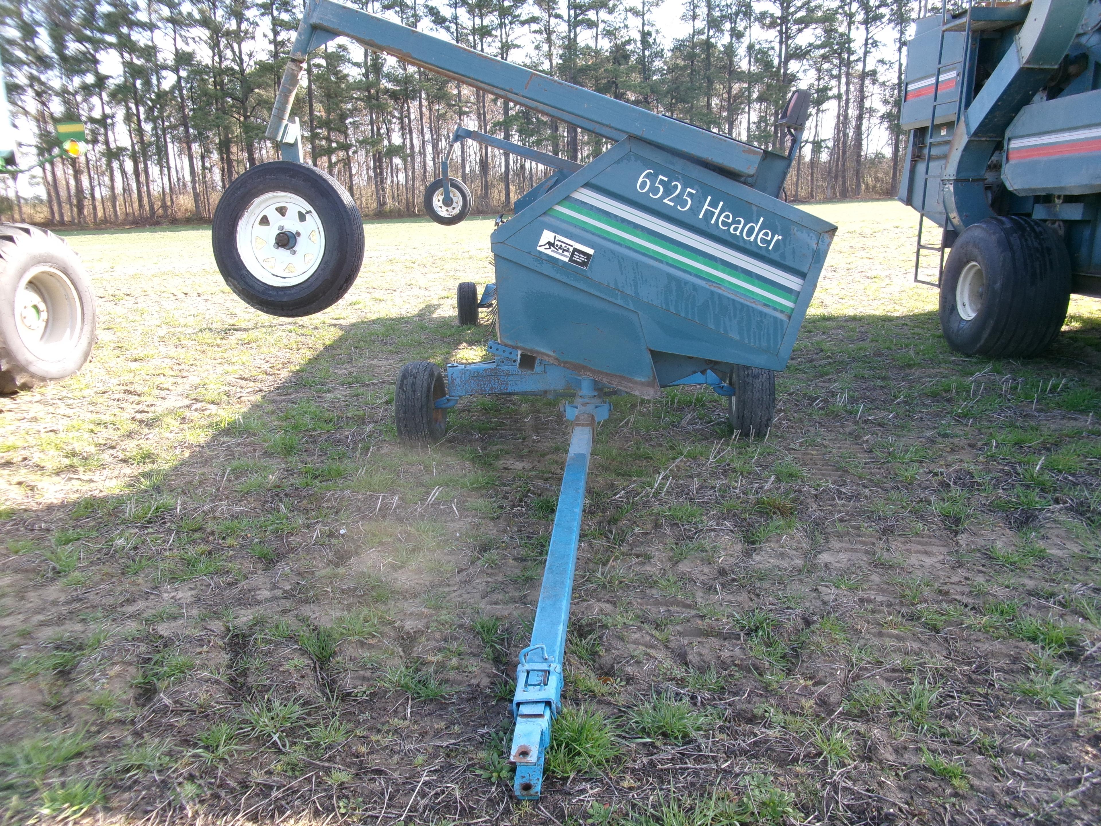 AMADAS 9900 6 ROW PEANUT COMBINE, CAB, JD ENG, MUD HOG, SELLS WITH 6525 HEADER AND CART, 4116 ENG HR