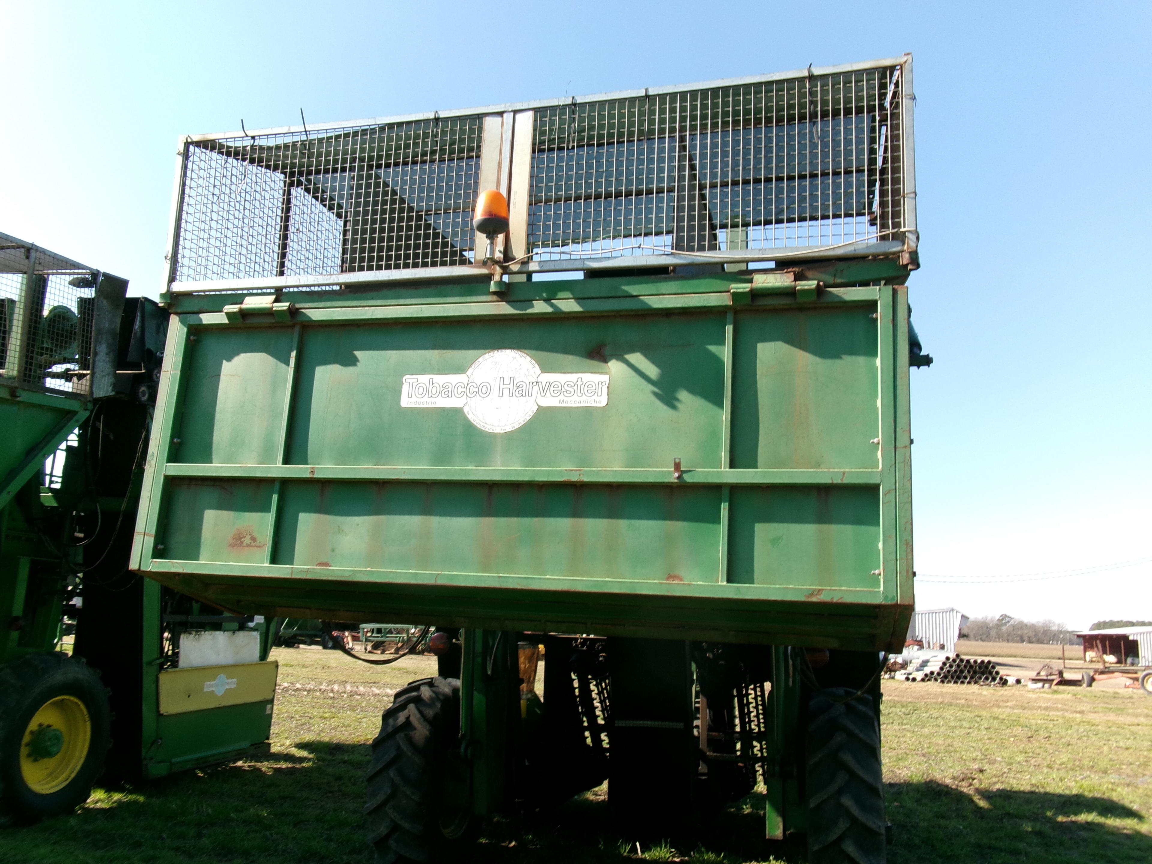 DECLOET 2 ROW TOBACCO HARVESTER