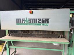 MAXIMIZER 7200 HEMP MACHINE