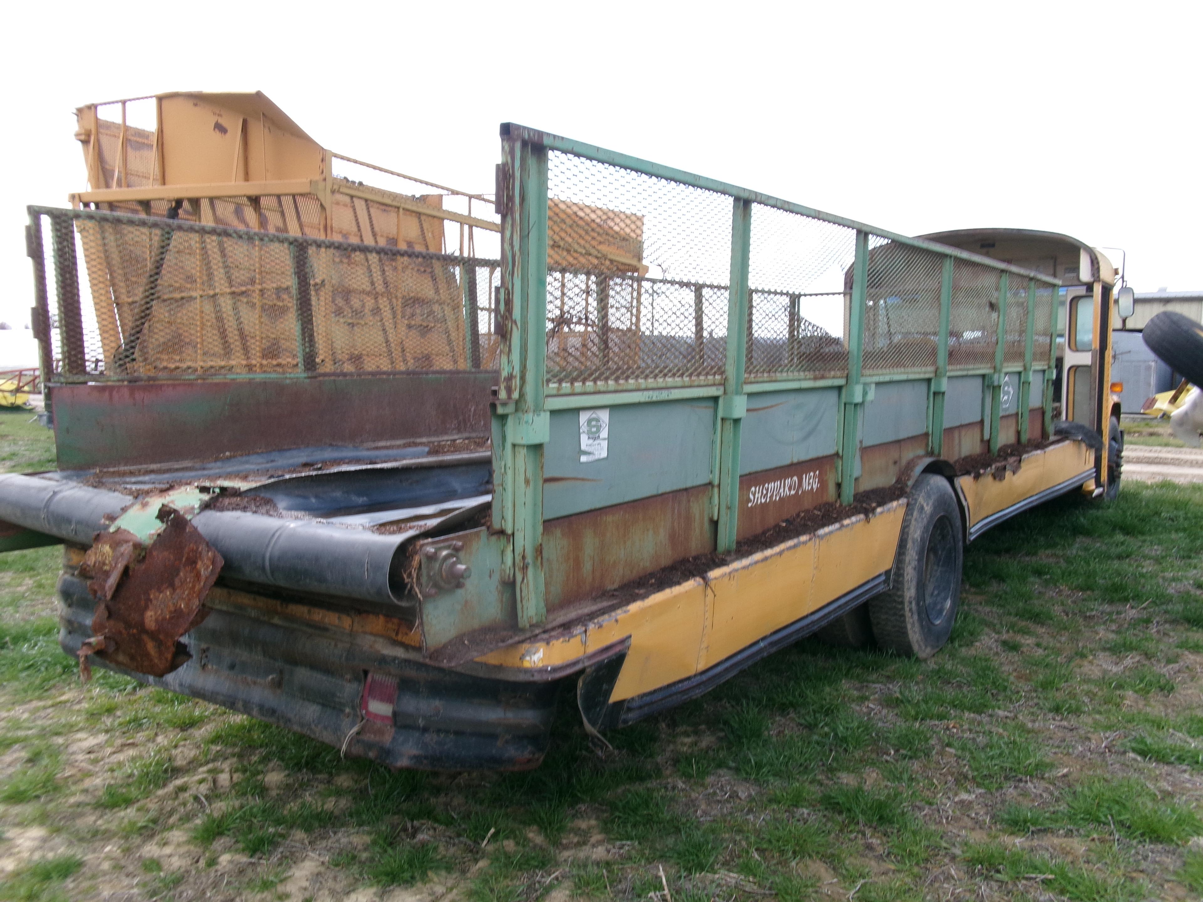 1990 CHEVY BUS, DSL, AUTO TRANS, AIR BRAKES, WITH 24’ SHEPPARD BODY