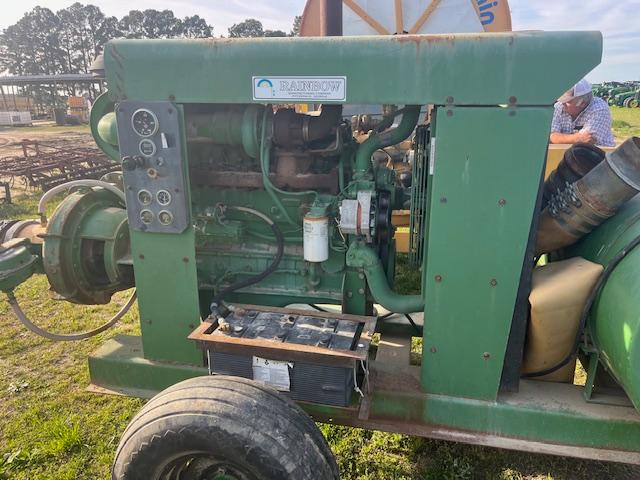 RAINBOW IRRIGATION PUMP CUMMINS DSL ENGINE 2057 HRS