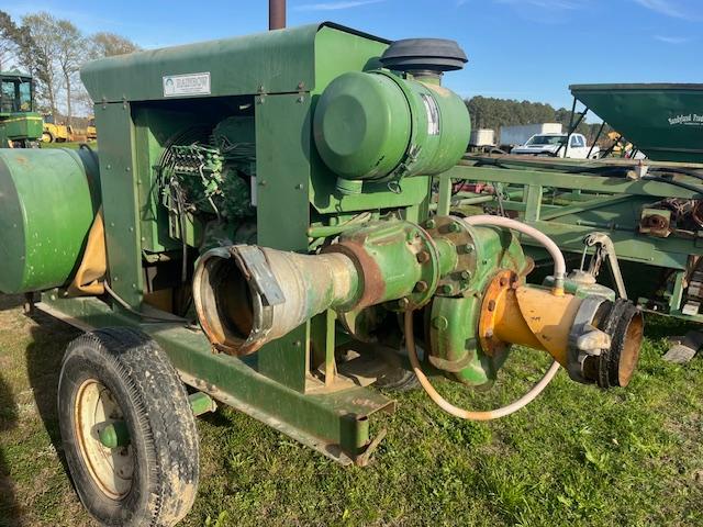 RAINBOW IRRIGATION PUMP CUMMINS DSL ENGINE 2057 HRS