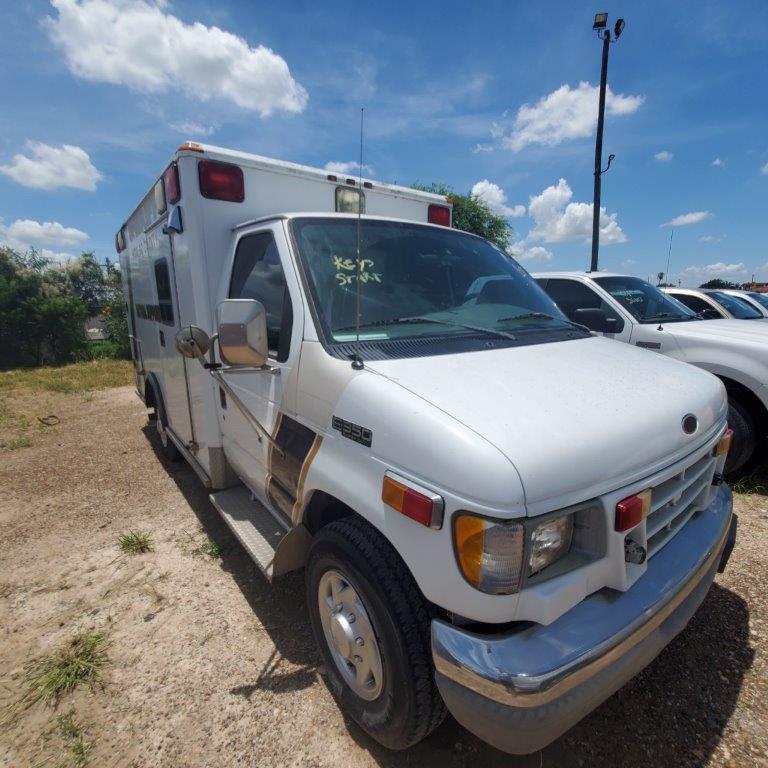 2002 FORD E-350 AMBULANCE KEY STARTS