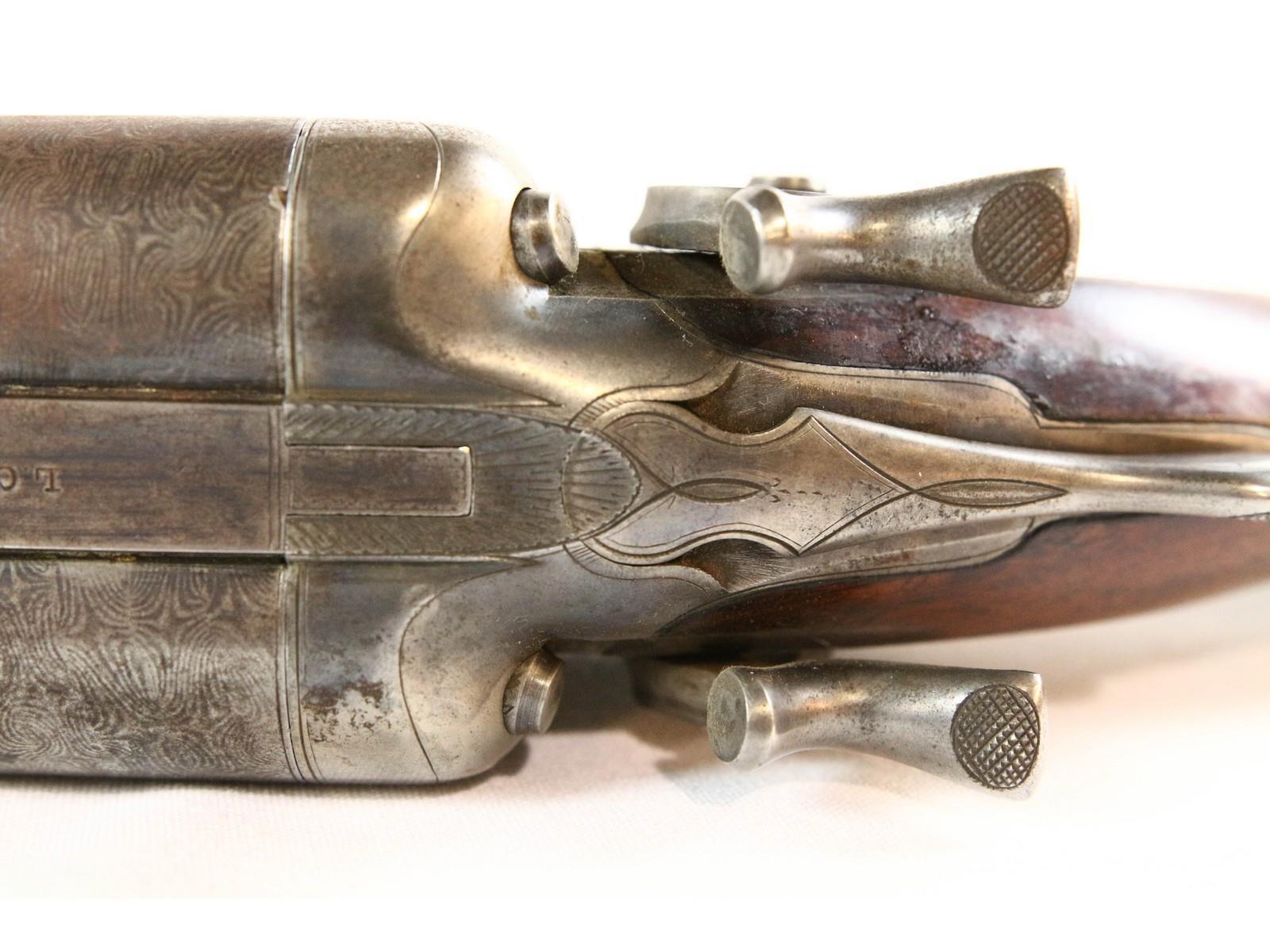 L.C. Smith Double Barrel Hammer Shotgun 12 Gauge