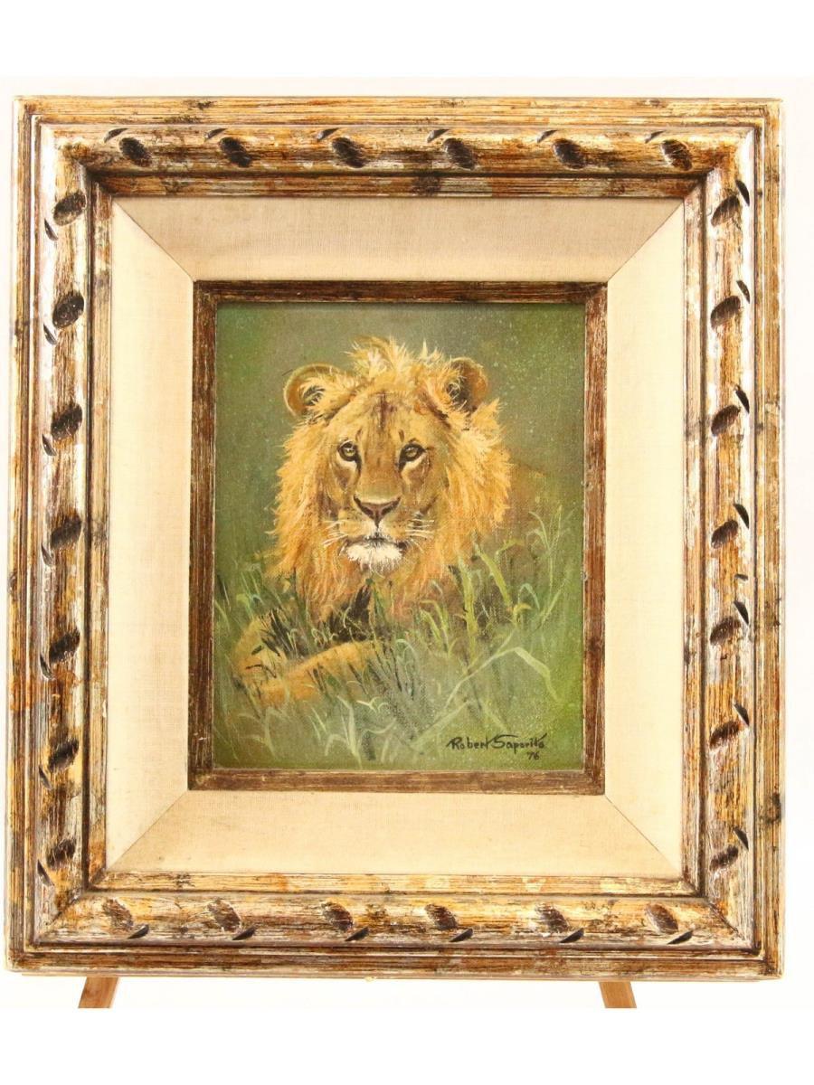 Portrait of a Lion by Robert Saporito