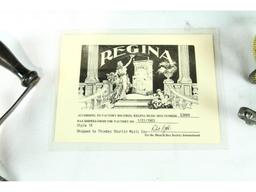 Regina Music Box 15.5" Coin Op-Parts Only