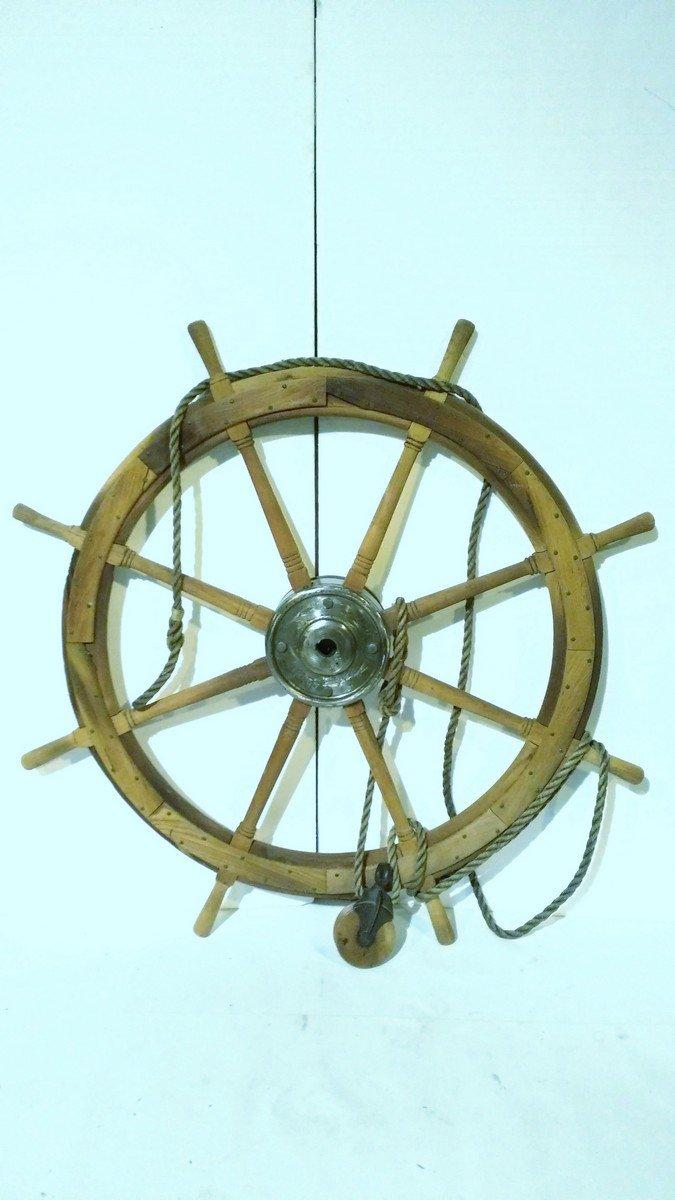 Maritime Ships Captains Wheel Antique