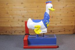 Donald Duck Kiddie Ride Restored