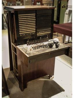 Telephone Switchboard Possibly Western Electric