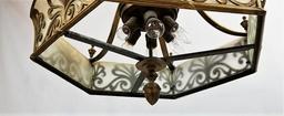 Theater Style Iron Chandelier
