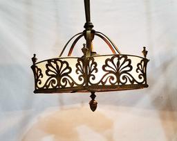 Theater Style Iron Chandelier