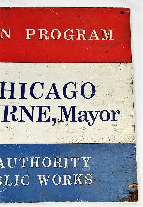 Subway Station Sign CTA Chicago Mayor Jane Byrne