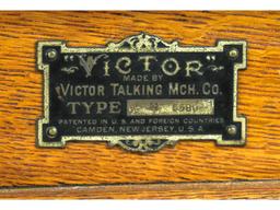 Victor M Front Mount Horn Phonograph