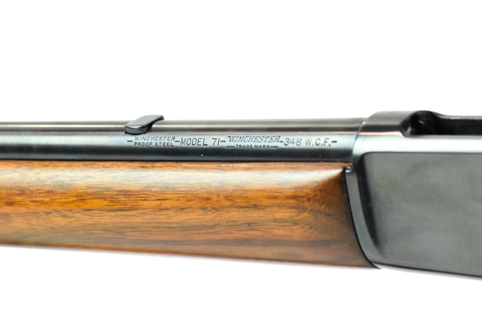 Winchester Model 71 Rifle 348WCF Caliber