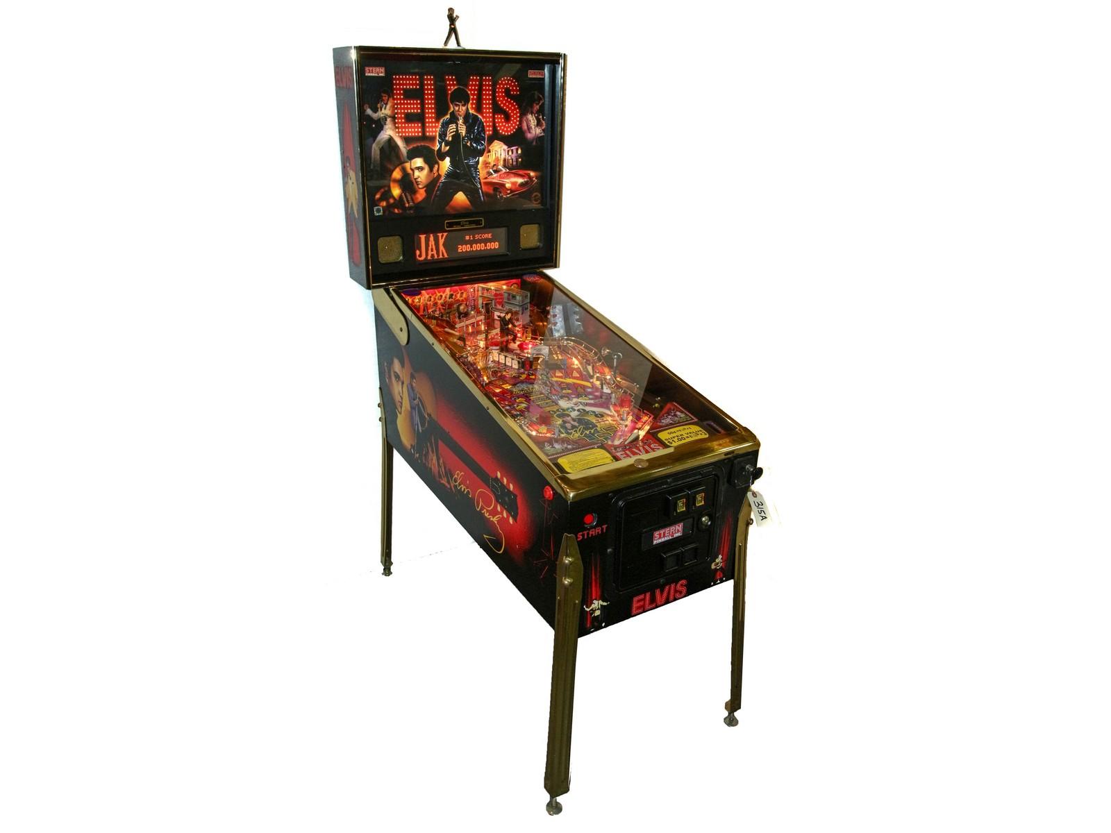 Elvis "Gold" Limited Edition Pinball Machine