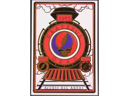 Grateful Dead Steal Your Face Laminate Print 1985