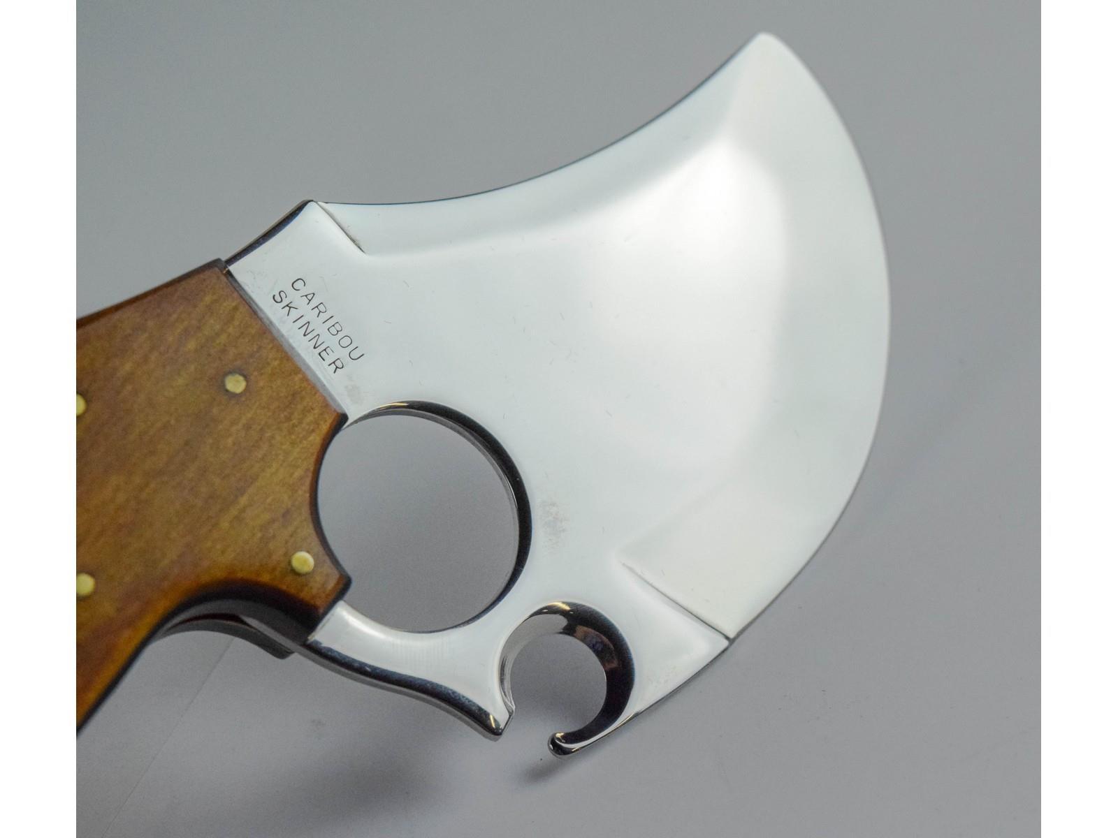 Case Caribou Skinner Knife 1981 Pakkawood