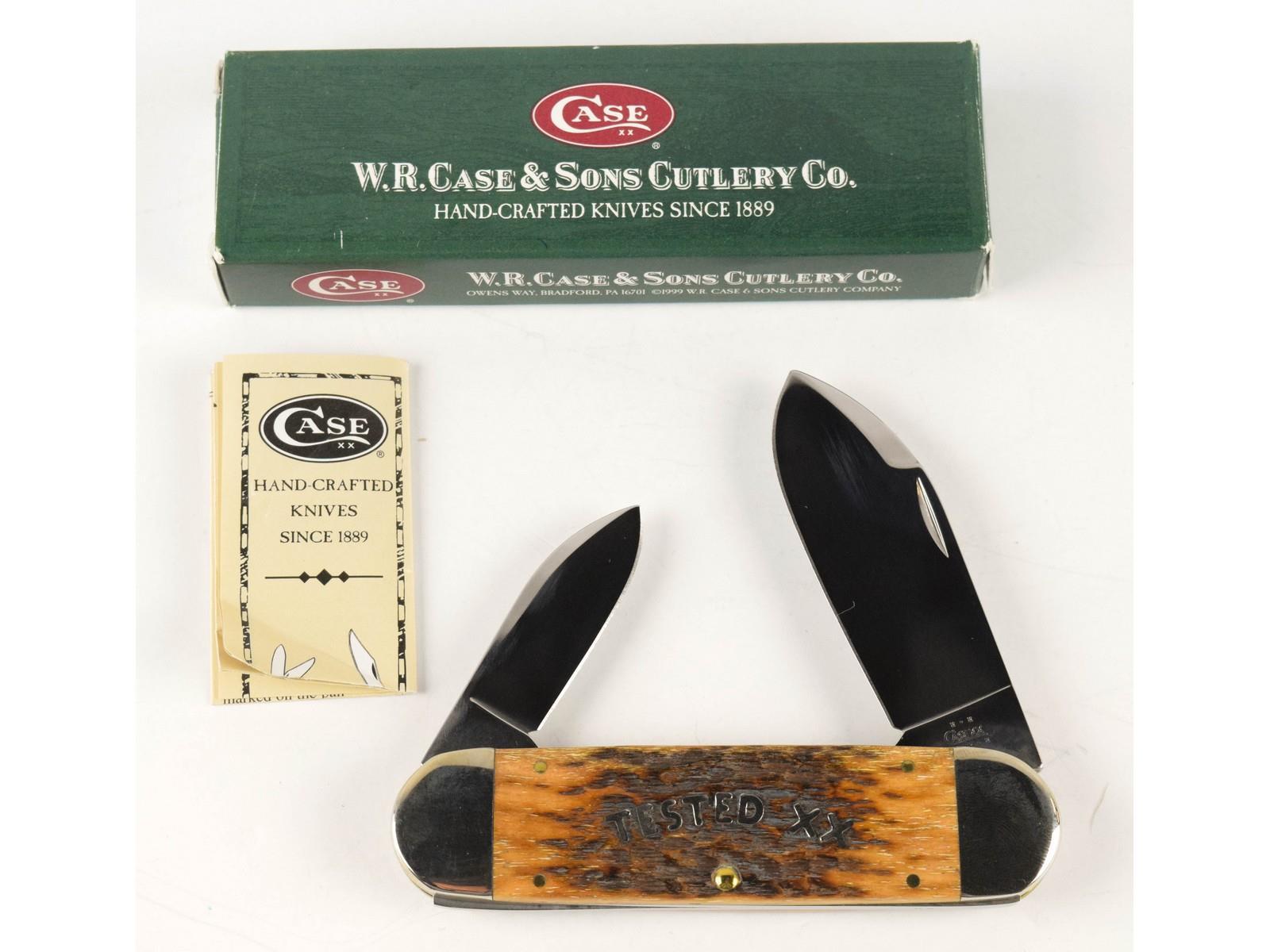 Case 6250SS Knife Jigged Bone