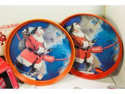 Coca-Cola Box Lot and Polar Bear Cookie Jar