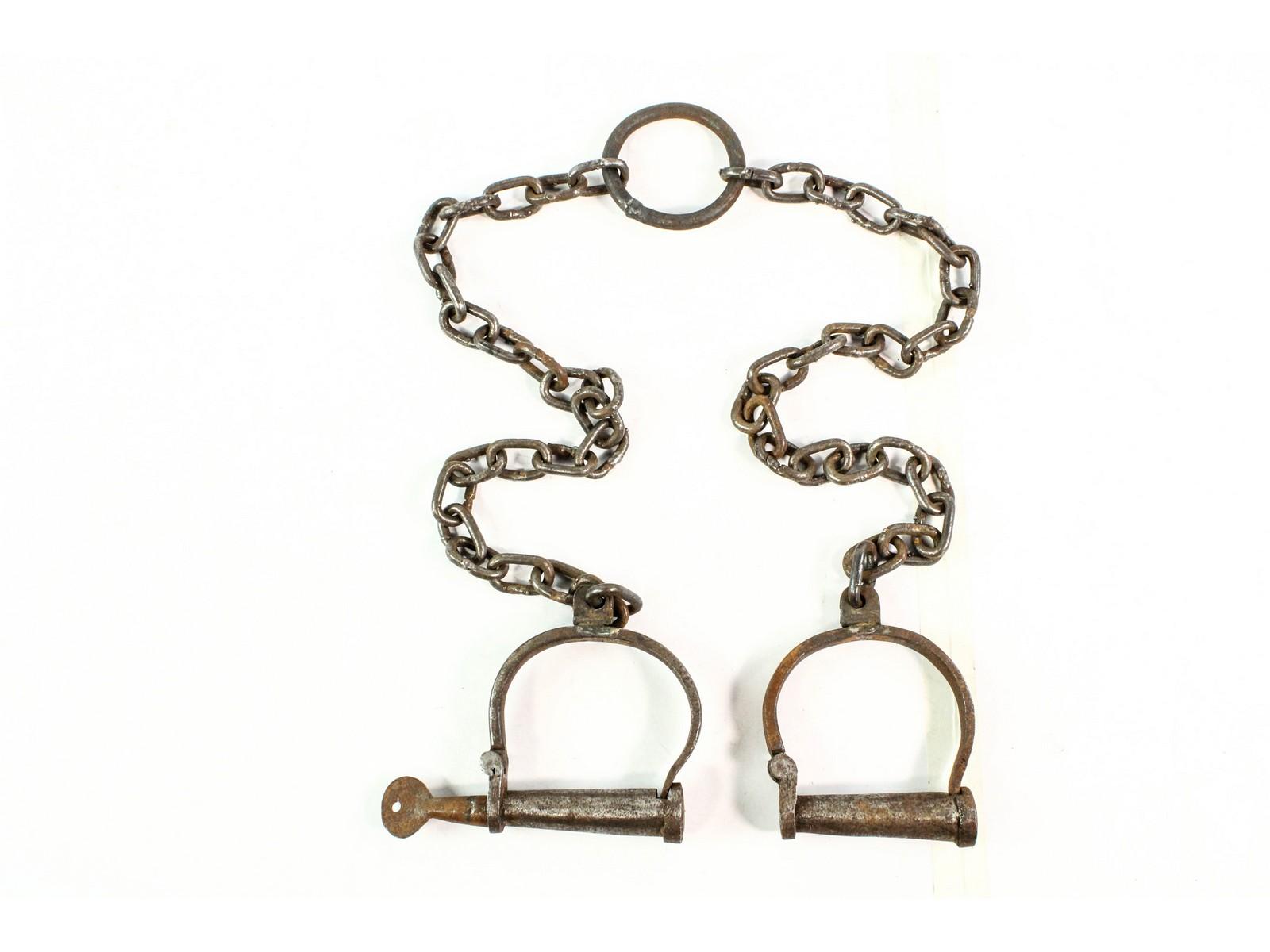 Wild West Style Leg Iron Shackles